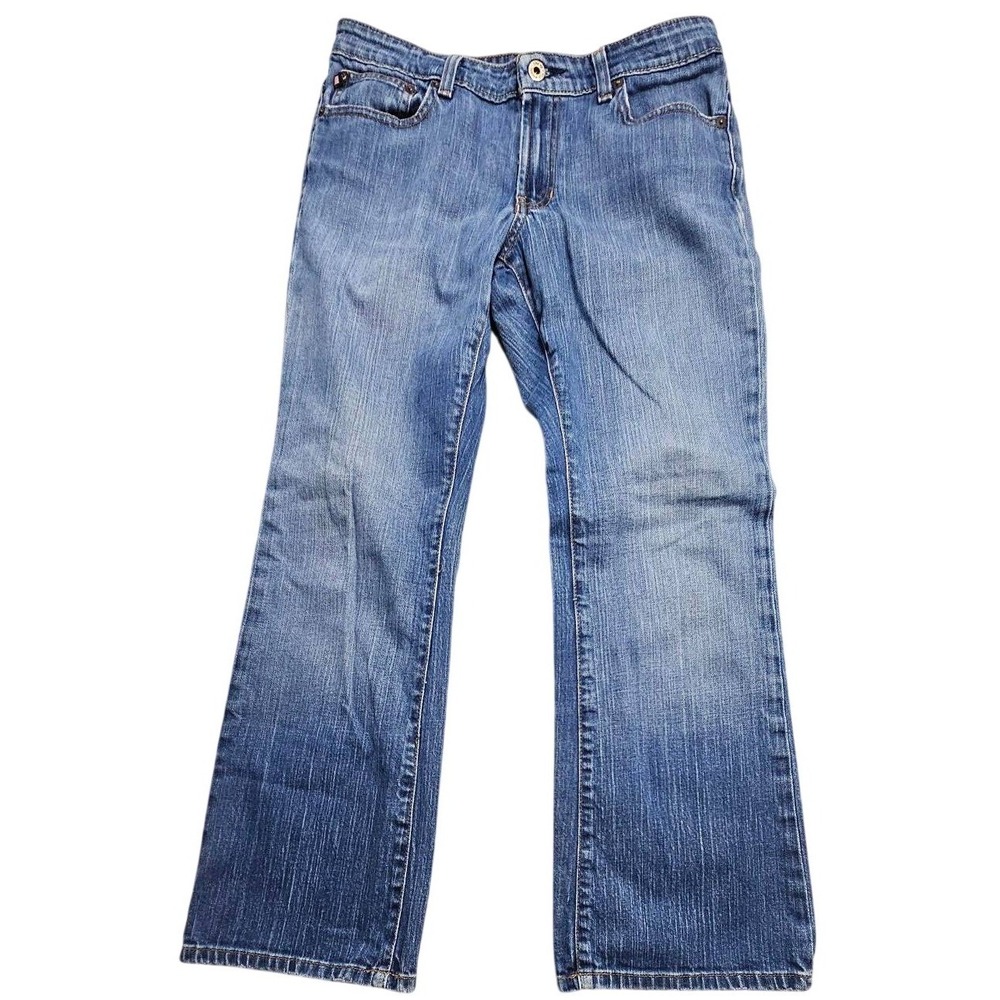 Polo Jeans Co Ralph Lauren Blue Stretch Kelly Bootcut Jeans 10x30 8077WAT1543